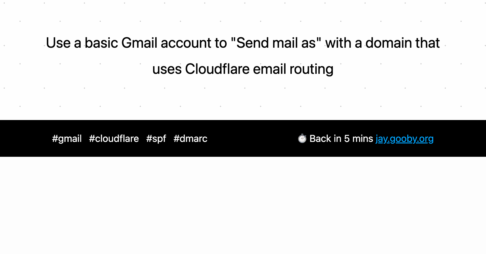 Gmail: Sending Email